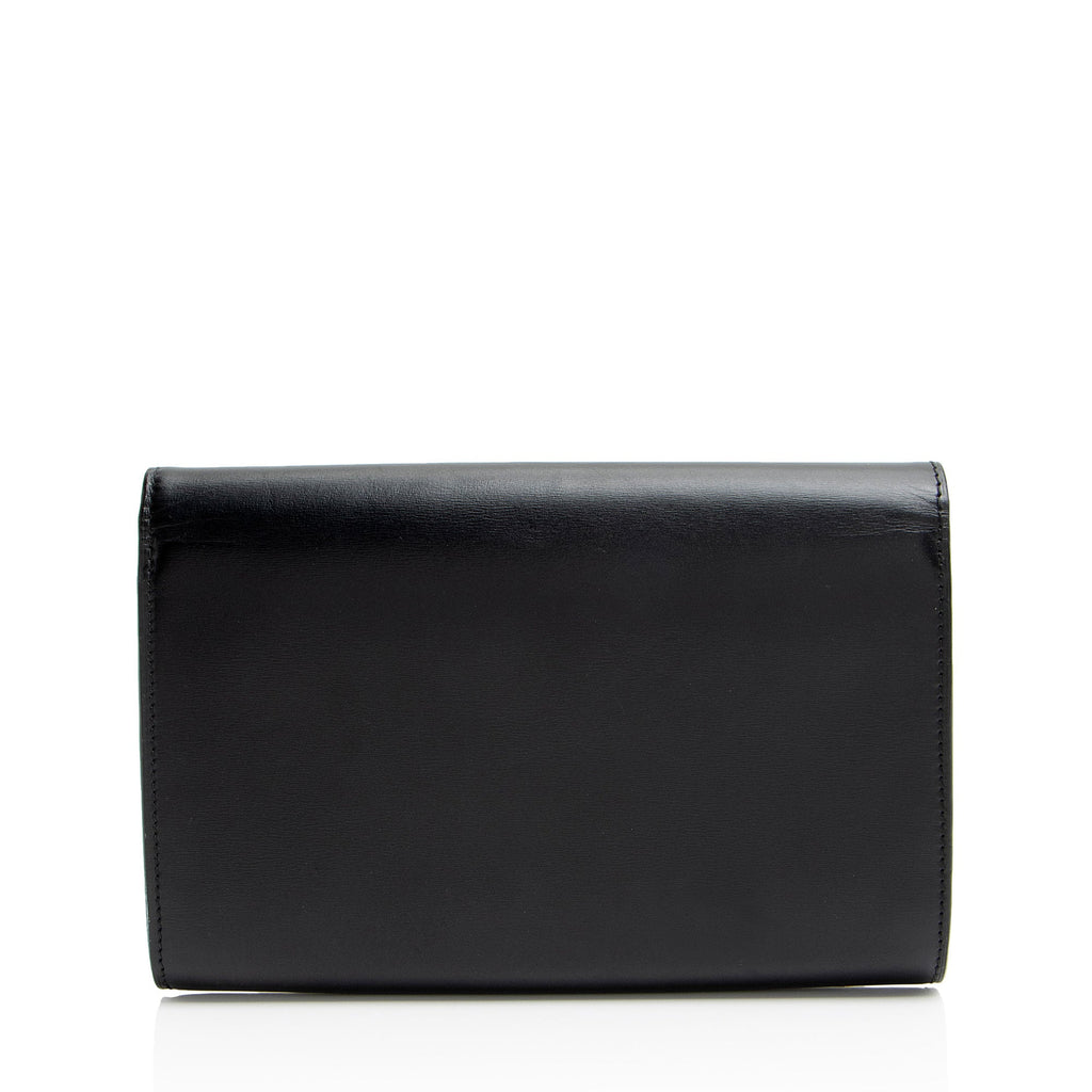 Louis Vuitton Calfskin Chain Louise GM Clutch