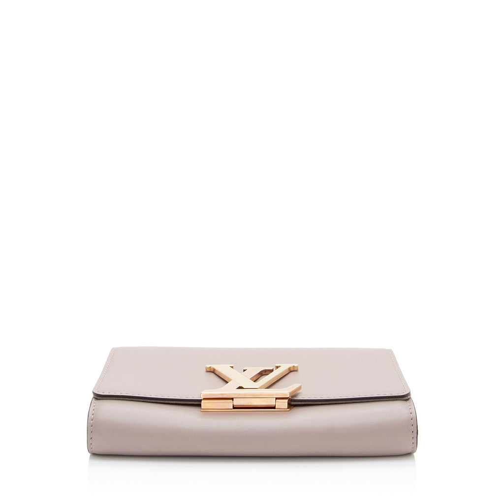 Louis Vuitton Calfskin Chain Louise Shoulder Bag