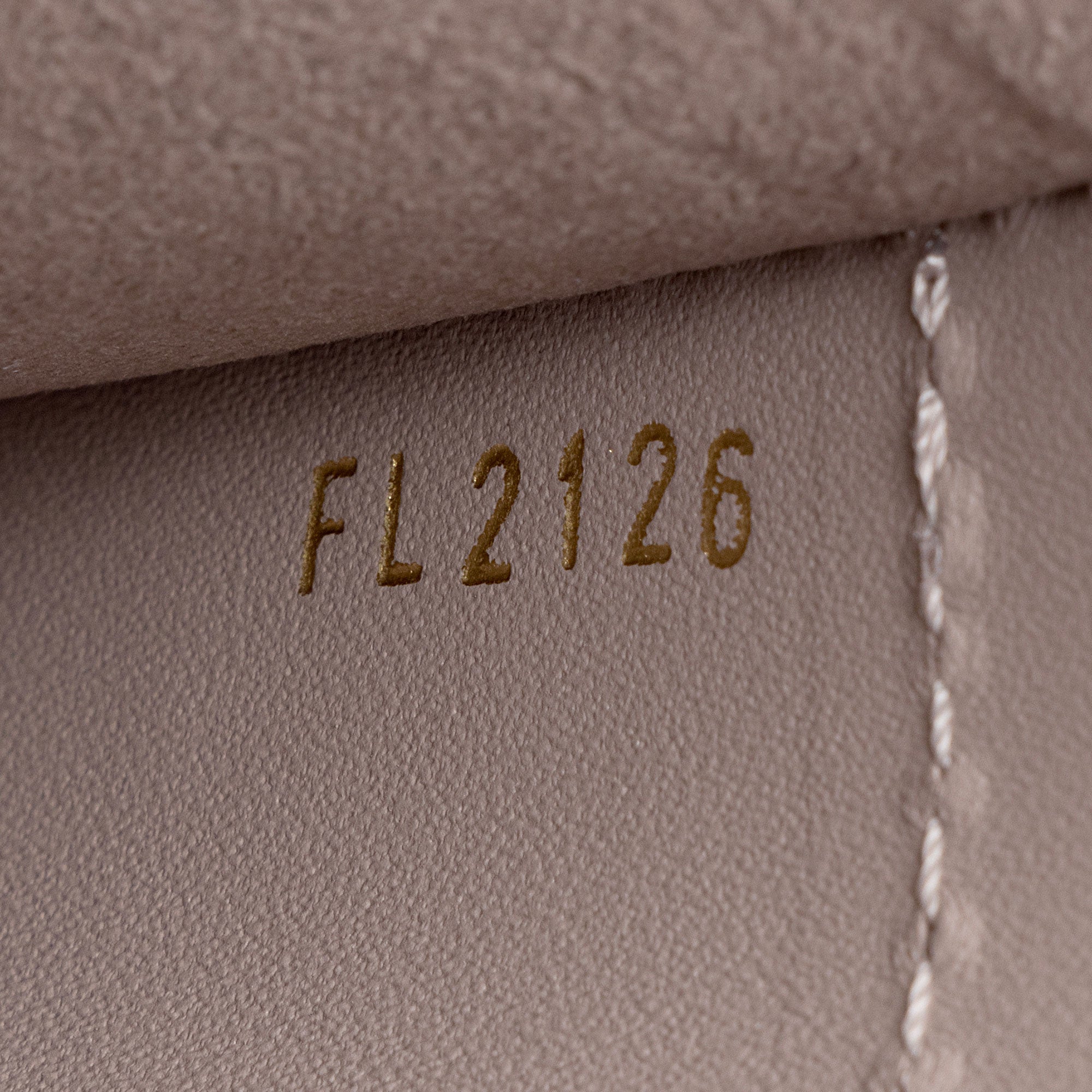 Louis Vuitton Calfskin Chain Louise Shoulder Bag
