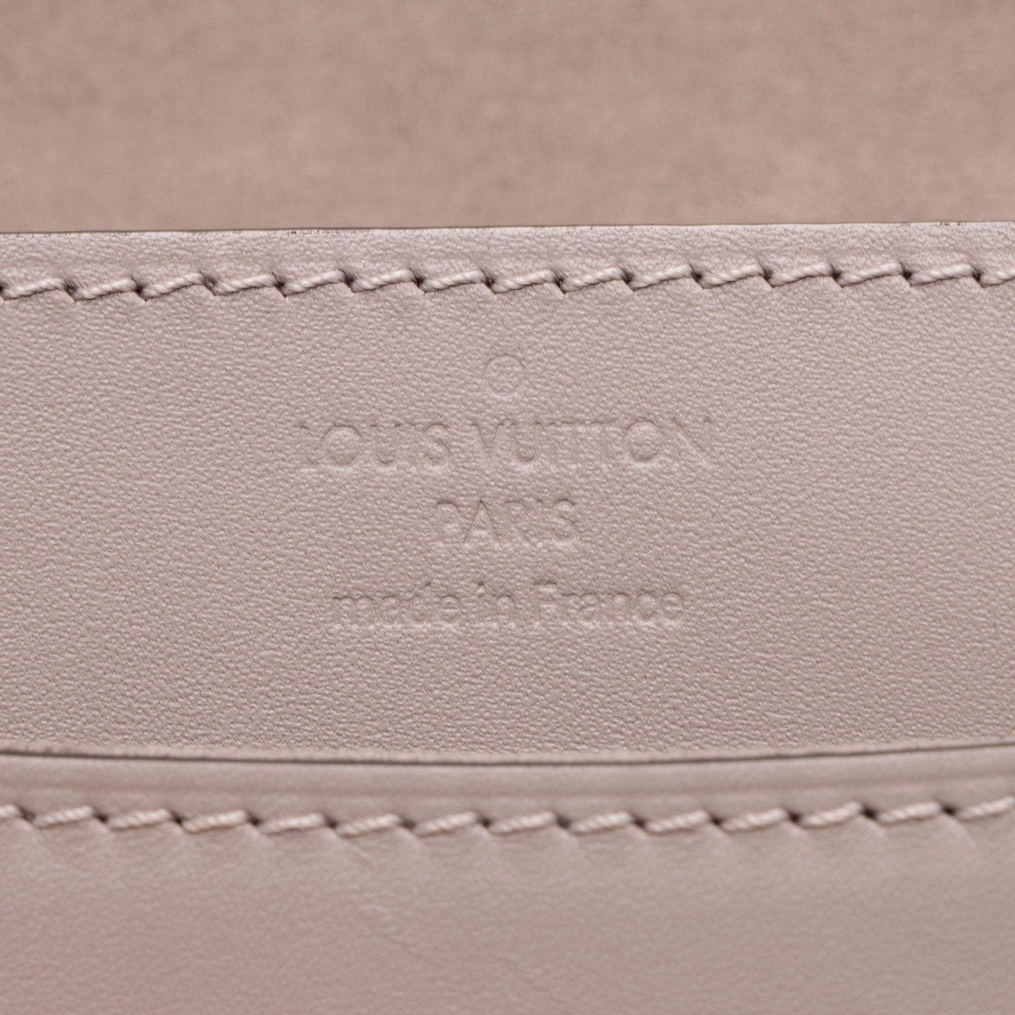Louis Vuitton Calfskin Chain Louise Shoulder Bag