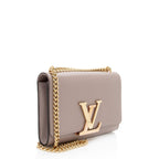 Louis Vuitton Calfskin Chain Louise Shoulder Bag