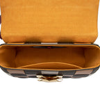 Louis Vuitton Calfskin Check Monogram Twist MM Shoulder Bag