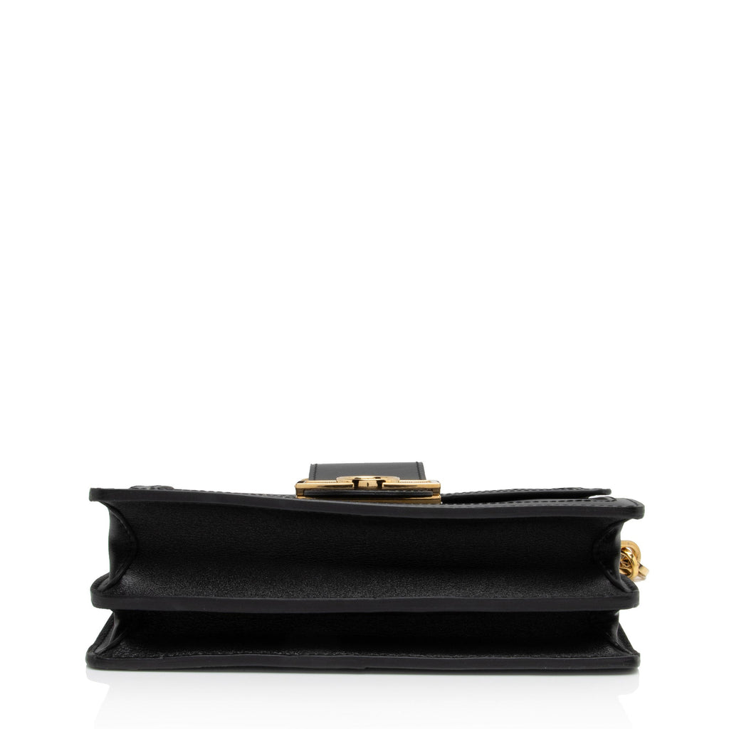 Louis Vuitton Calfskin Dauphine MM Shoulder Bag (SHF-cZl8DJ)