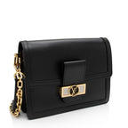 Louis Vuitton Calfskin Dauphine MM Shoulder Bag (SHF-cZl8DJ)