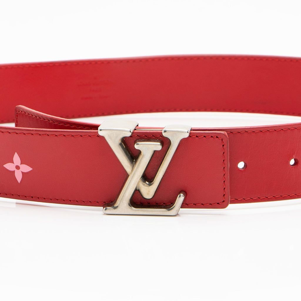 Louis Vuitton Calfskin LV New Wave Belt - Size 32 / 80
