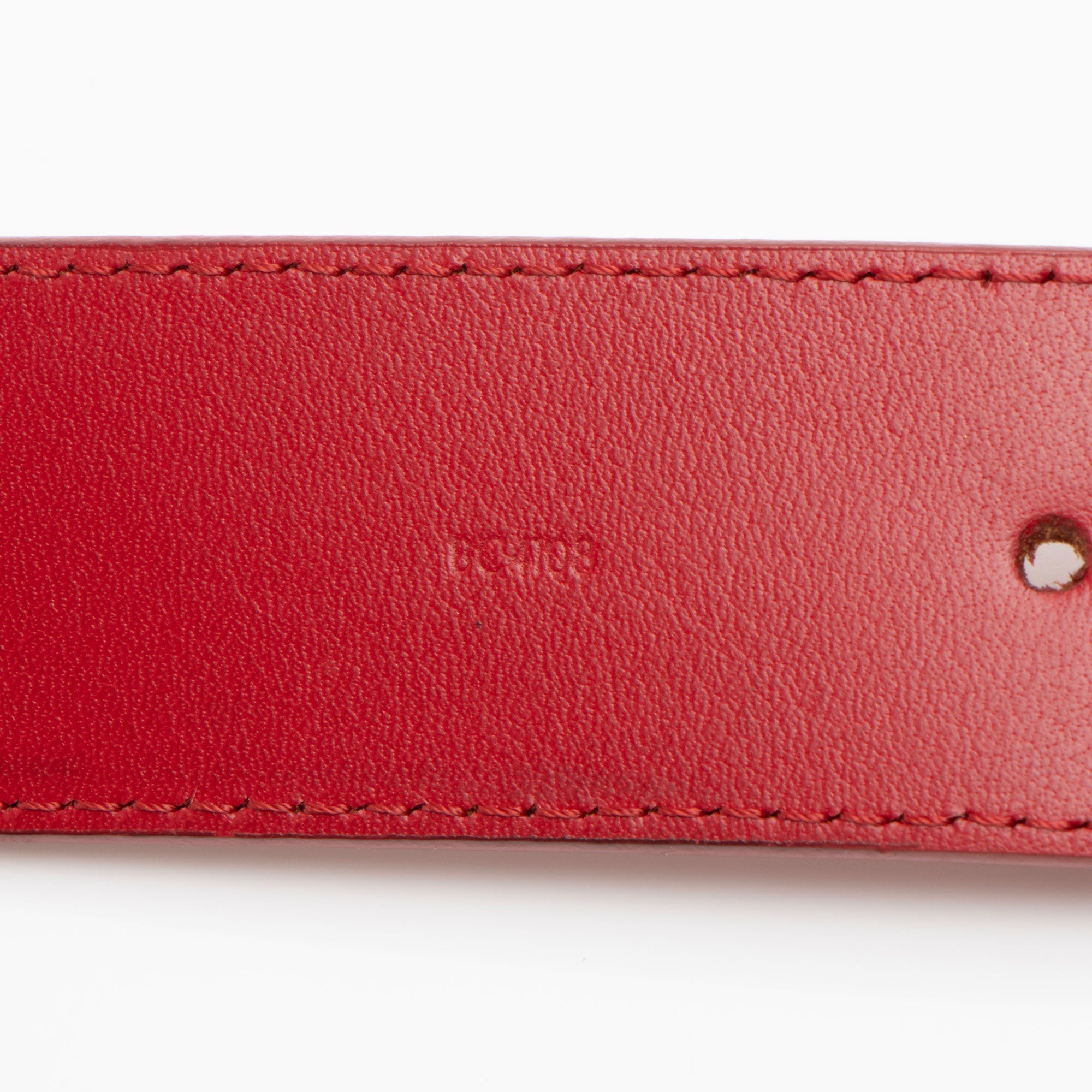 Louis Vuitton Calfskin LV New Wave Belt - Size 32 / 80