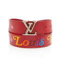 Louis Vuitton Calfskin LV New Wave Belt - Size 32 / 80