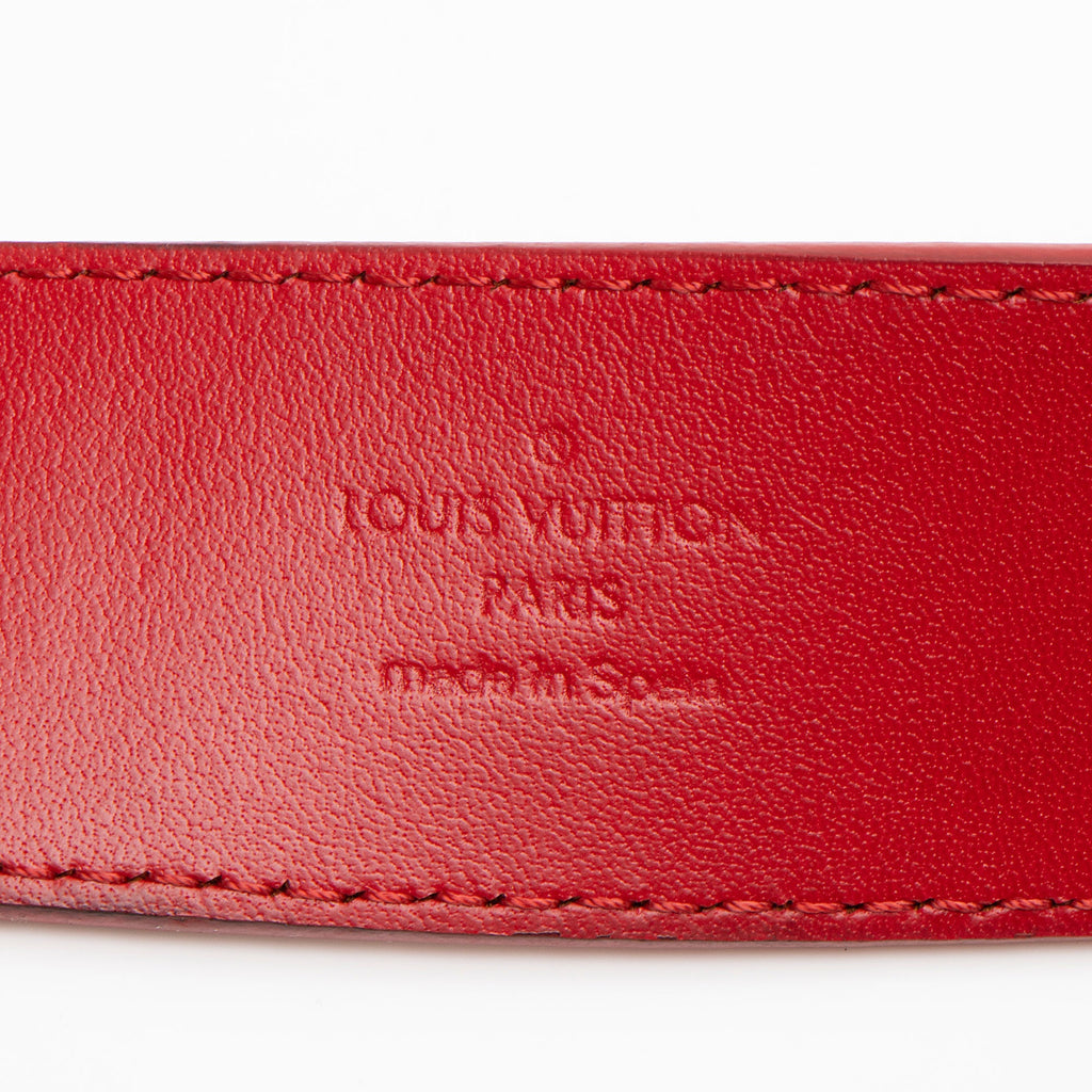 Louis Vuitton Calfskin LV New Wave Belt - Size 32 / 80