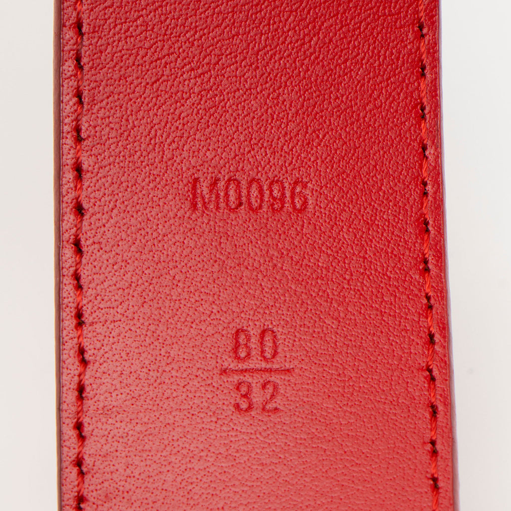 Louis Vuitton Calfskin LV New Wave Belt - Size 32 / 80