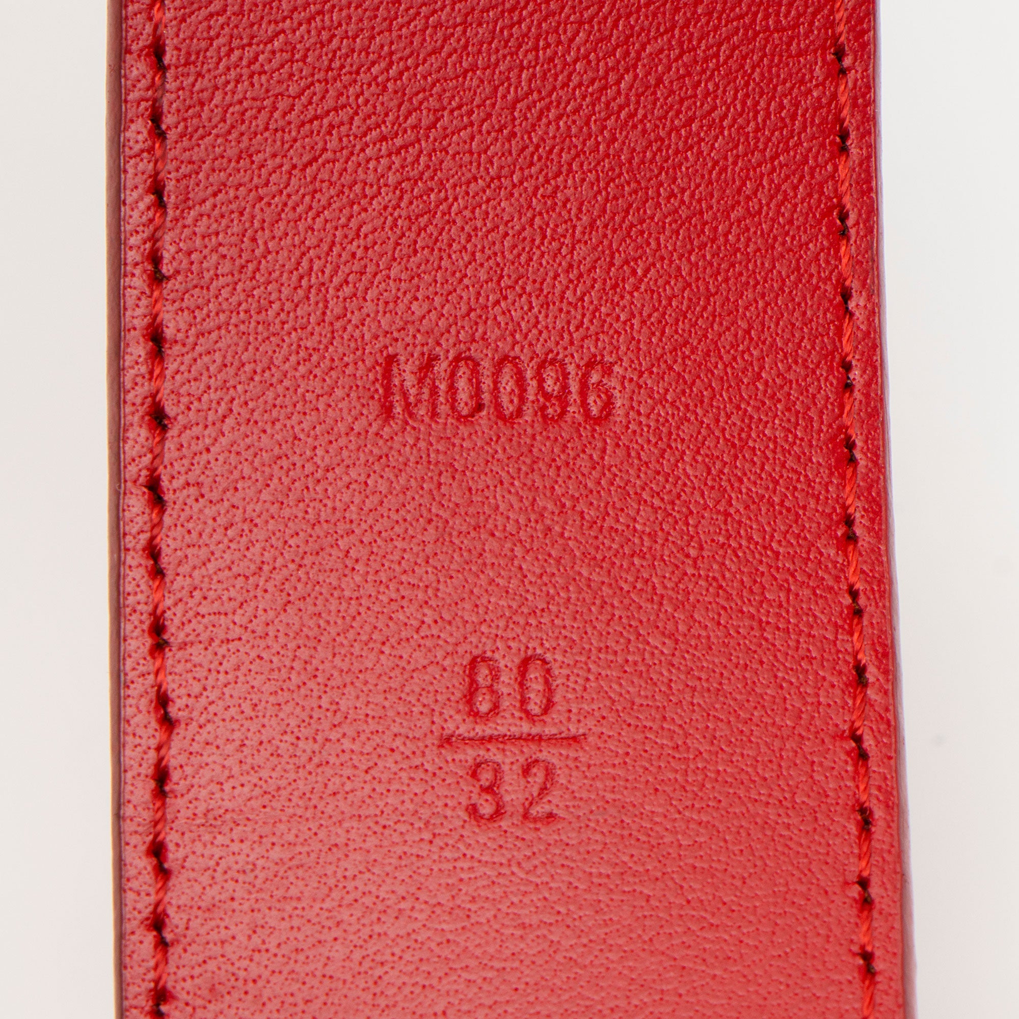 Louis Vuitton Calfskin LV New Wave Belt - Size 32 / 80