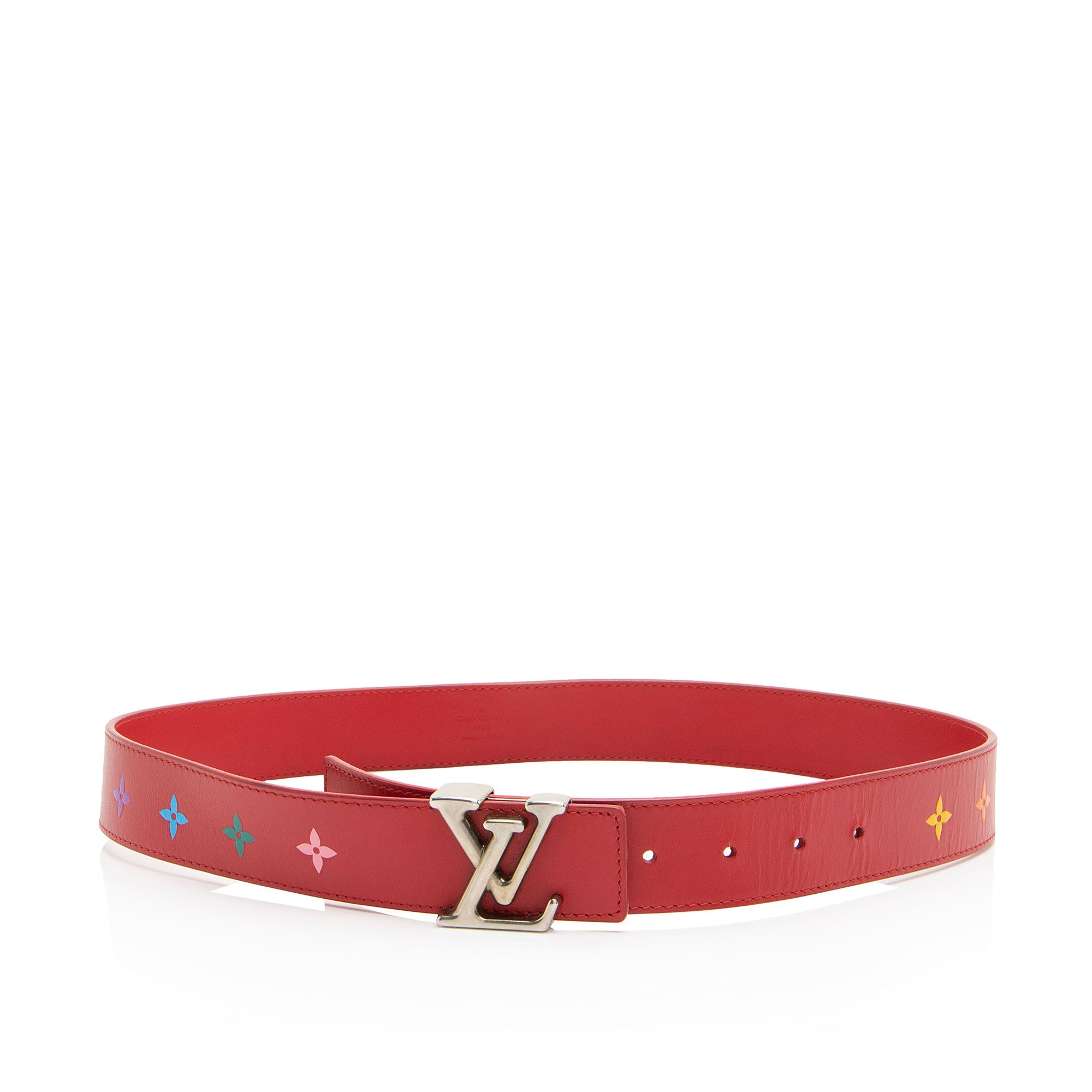 Louis Vuitton Calfskin LV New Wave Belt - Size 32 / 80