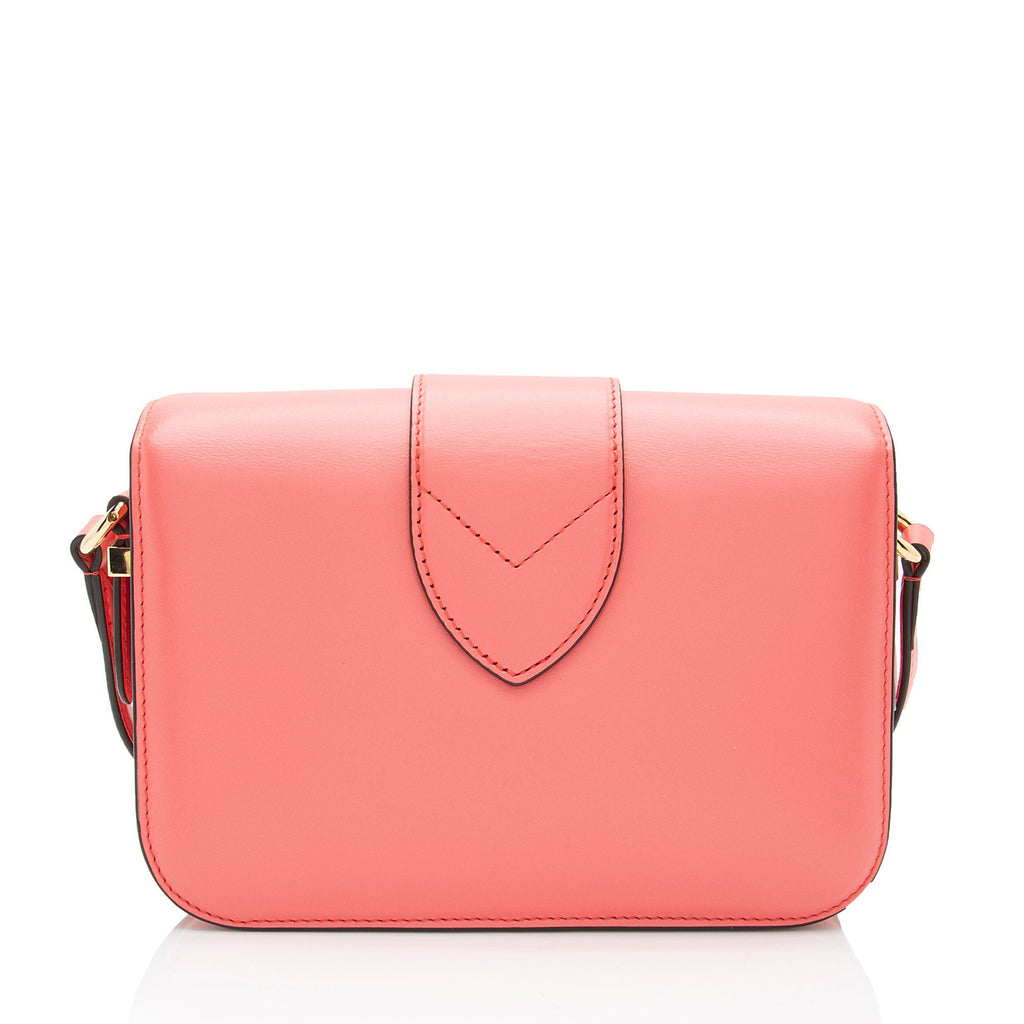 Louis Vuitton Calfskin LV Pont 9 Shoulder Bag (SHF-IZd7W4)