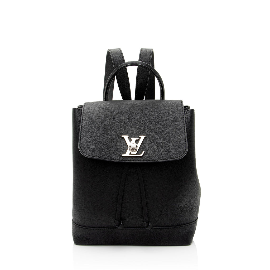 Louis Vuitton Calfskin Lockme Backpack (SHF-3k75Or)