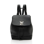 Louis Vuitton Calfskin Lockme Backpack (SHF-67YGP1)