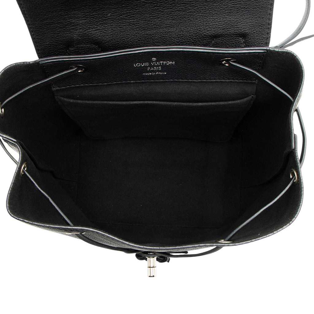Louis Vuitton Calfskin Lockme Backpack (SHF-67YGP1)