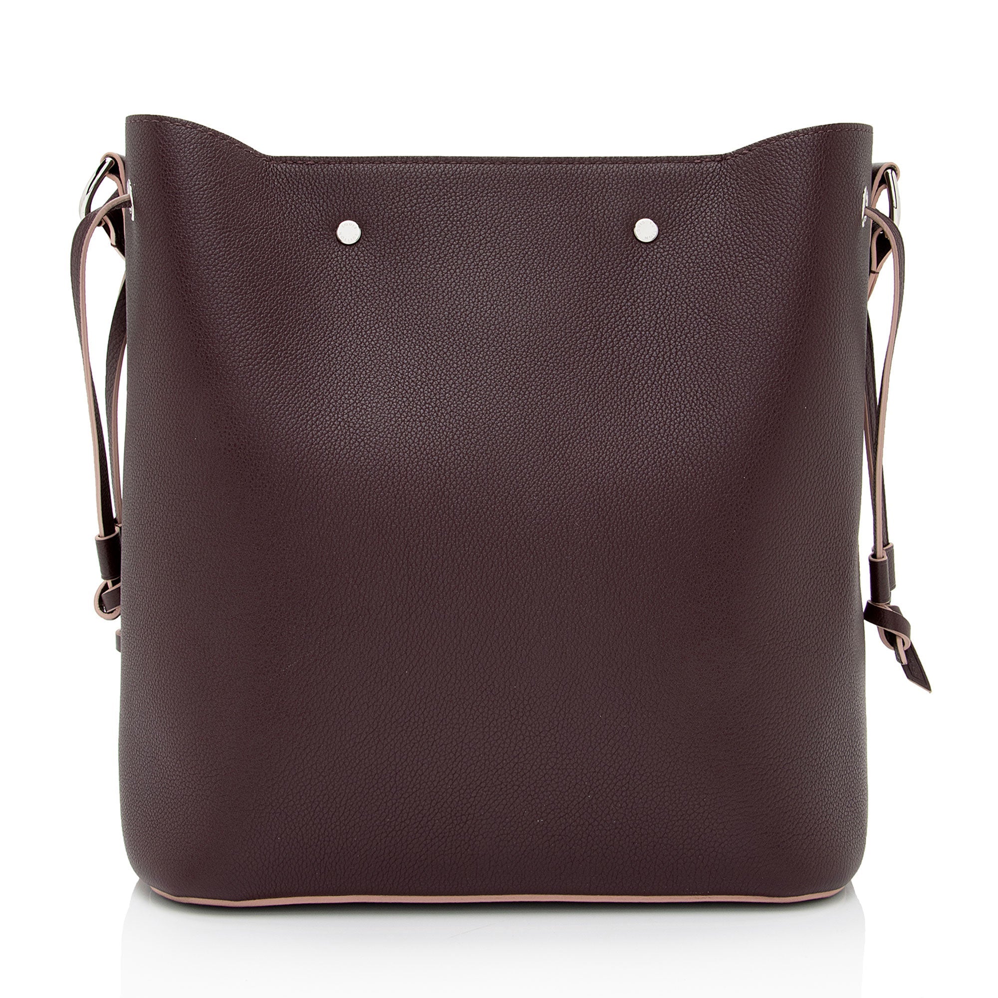 Louis Vuitton Calfskin Lockme Bucket Bag (SHF-Ie5h5b)