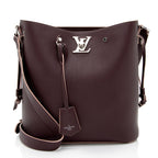 Louis Vuitton Calfskin Lockme Bucket Bag (SHF-Ie5h5b)