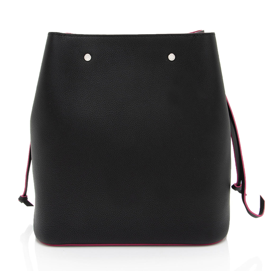 Louis Vuitton Calfskin Lockme Bucket Bag