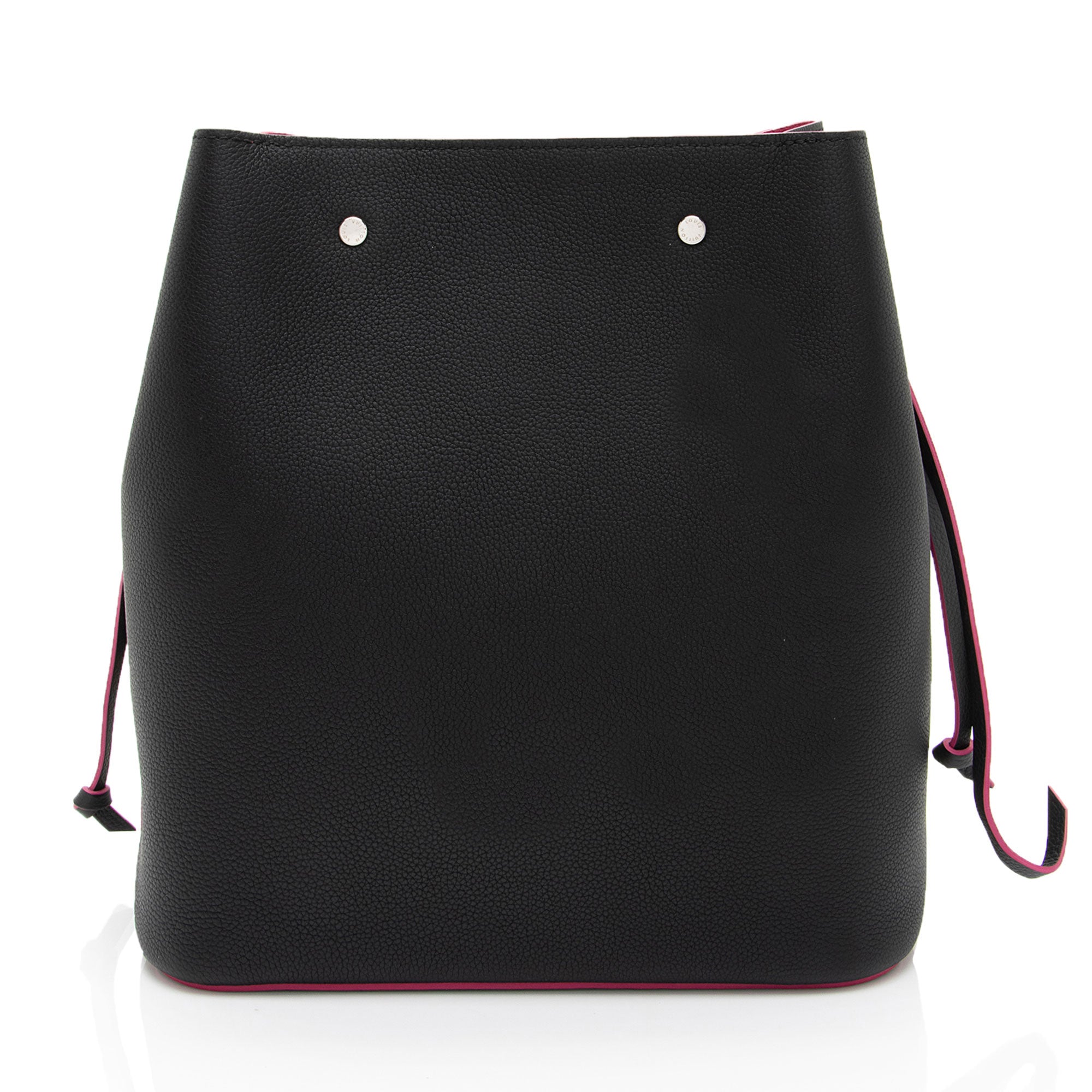 Louis Vuitton Calfskin Lockme Bucket Bag