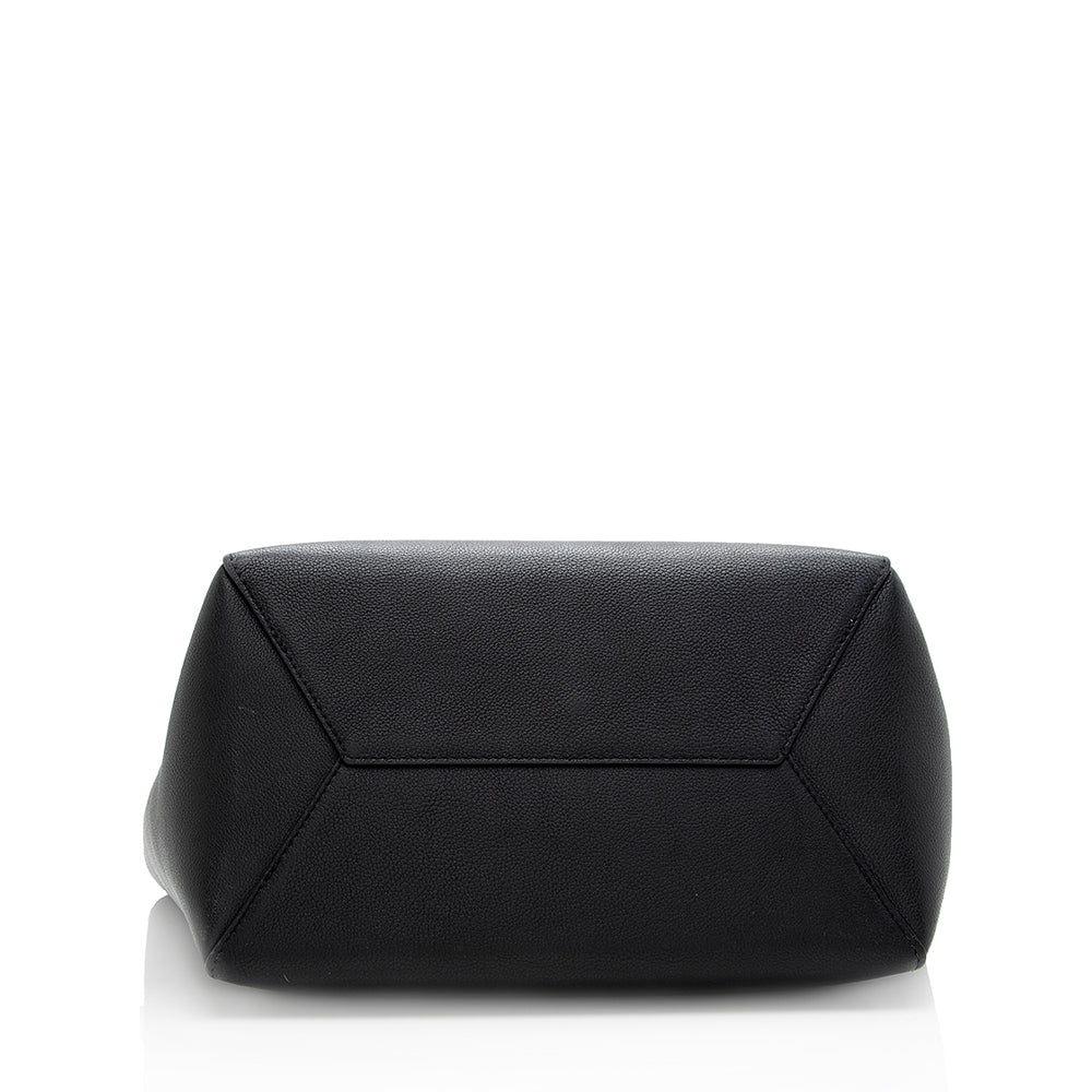 Louis Vuitton Calfskin Lockme Cabas Tote (SHF-18506)