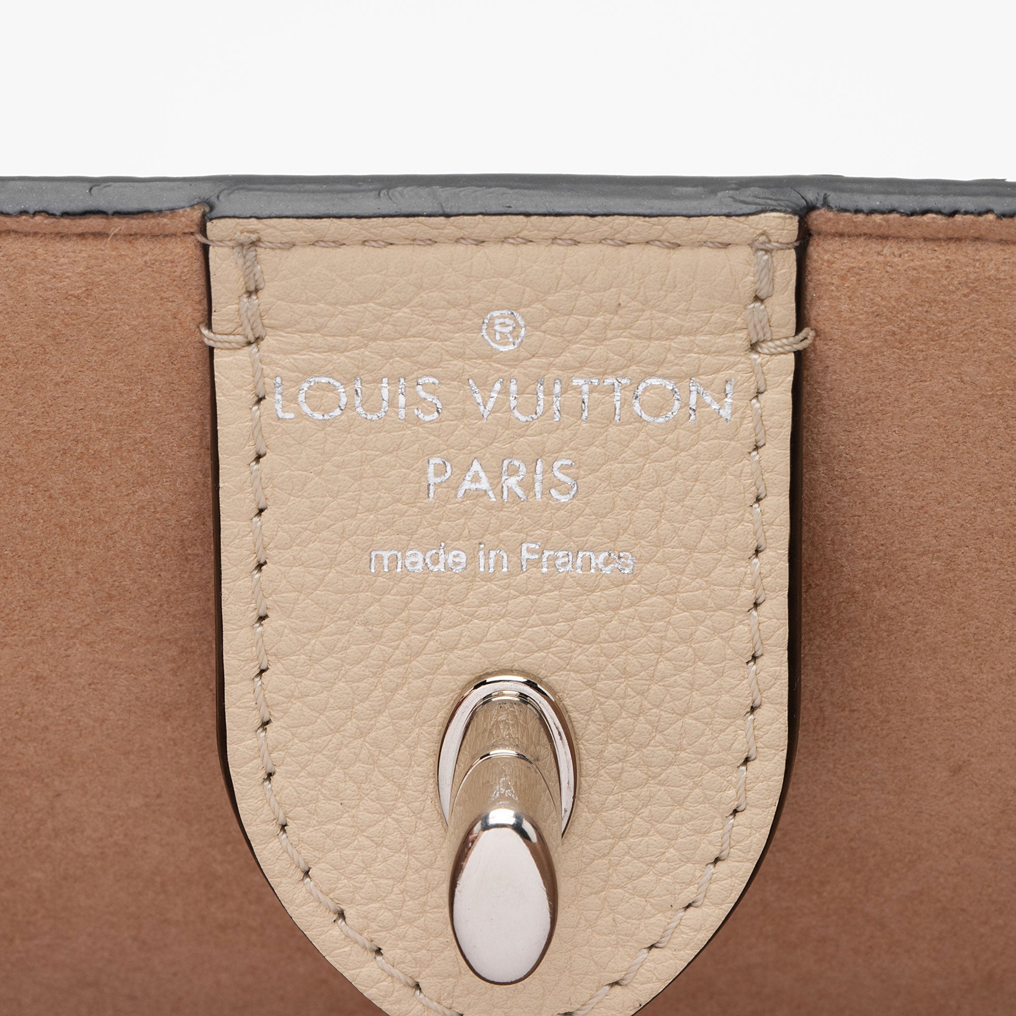 Louis Vuitton Calfskin Lockme Cabas Tote (SHF-pDcHNY)