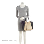 Louis Vuitton Calfskin Lockme Cabas Tote (SHF-pDcHNY)
