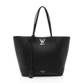 Louis Vuitton Calfskin Lockme Cabas Tote (SHF-7iUW7Z)