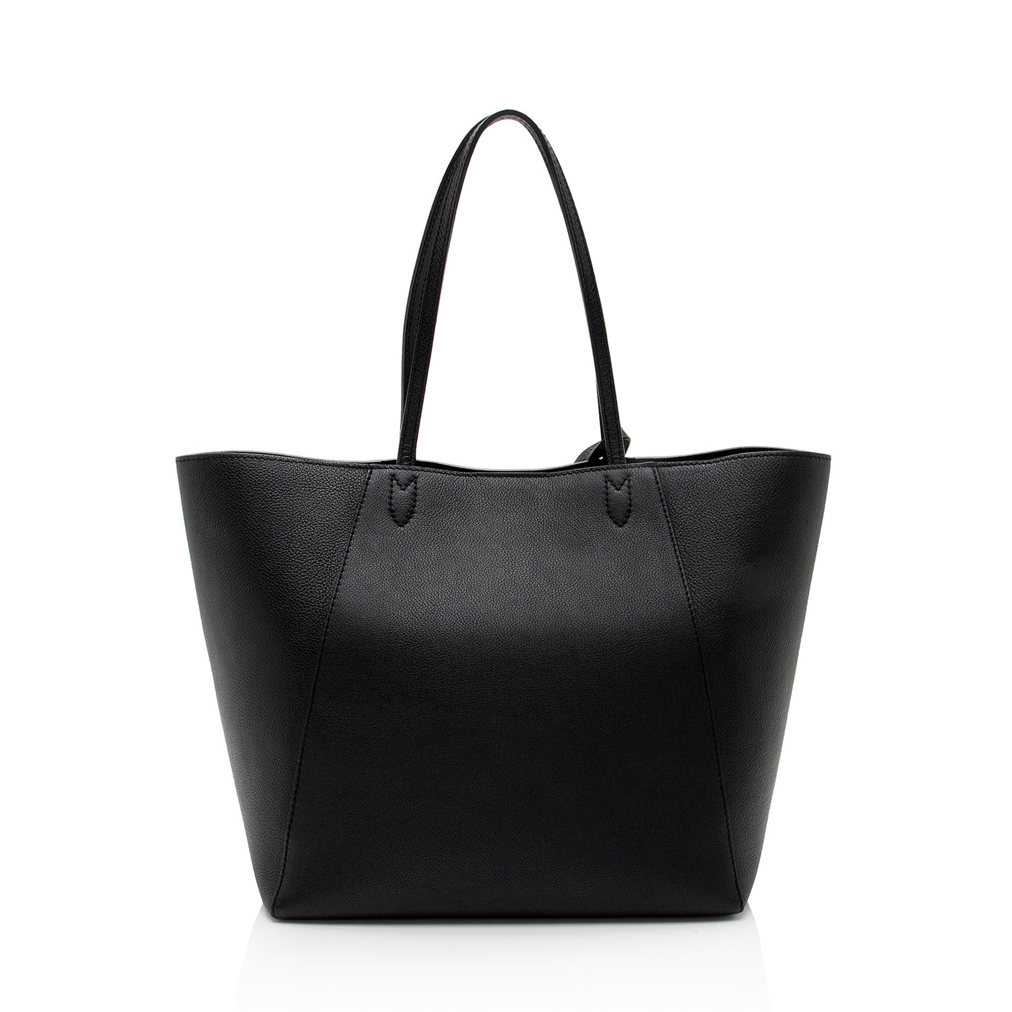 Louis Vuitton Calfskin Lockme Cabas Tote (SHF-hQ75XO)