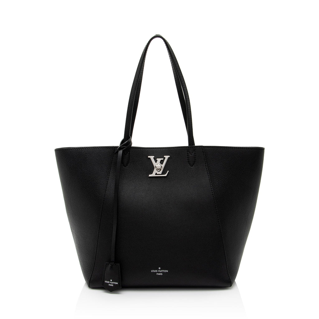 Louis Vuitton Calfskin Lockme Cabas Tote