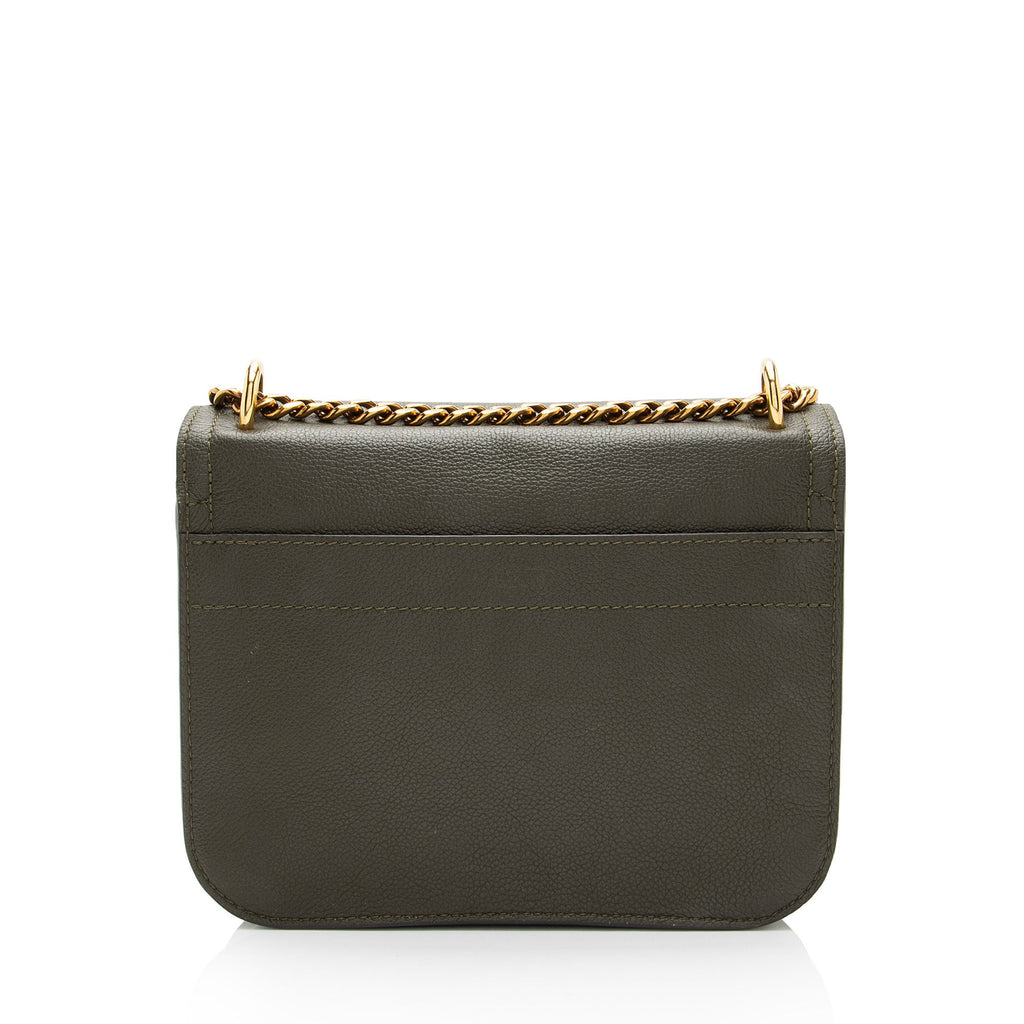 Louis Vuitton Calfskin Lockme Chain PM Shoulder Bag (SHF-eIRFSs)