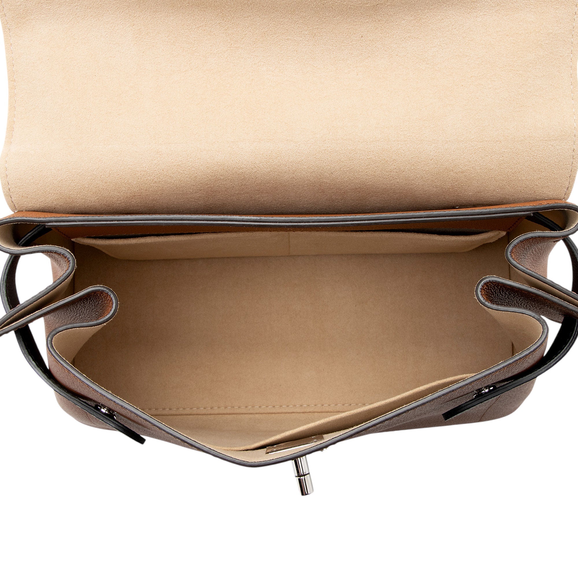 Louis Vuitton Calfskin Lockme Ever MM Top Handle