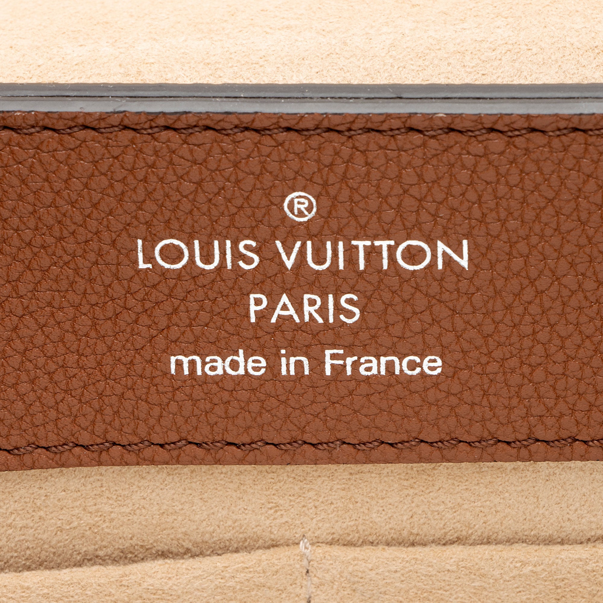 Louis Vuitton Calfskin Lockme Ever MM Top Handle
