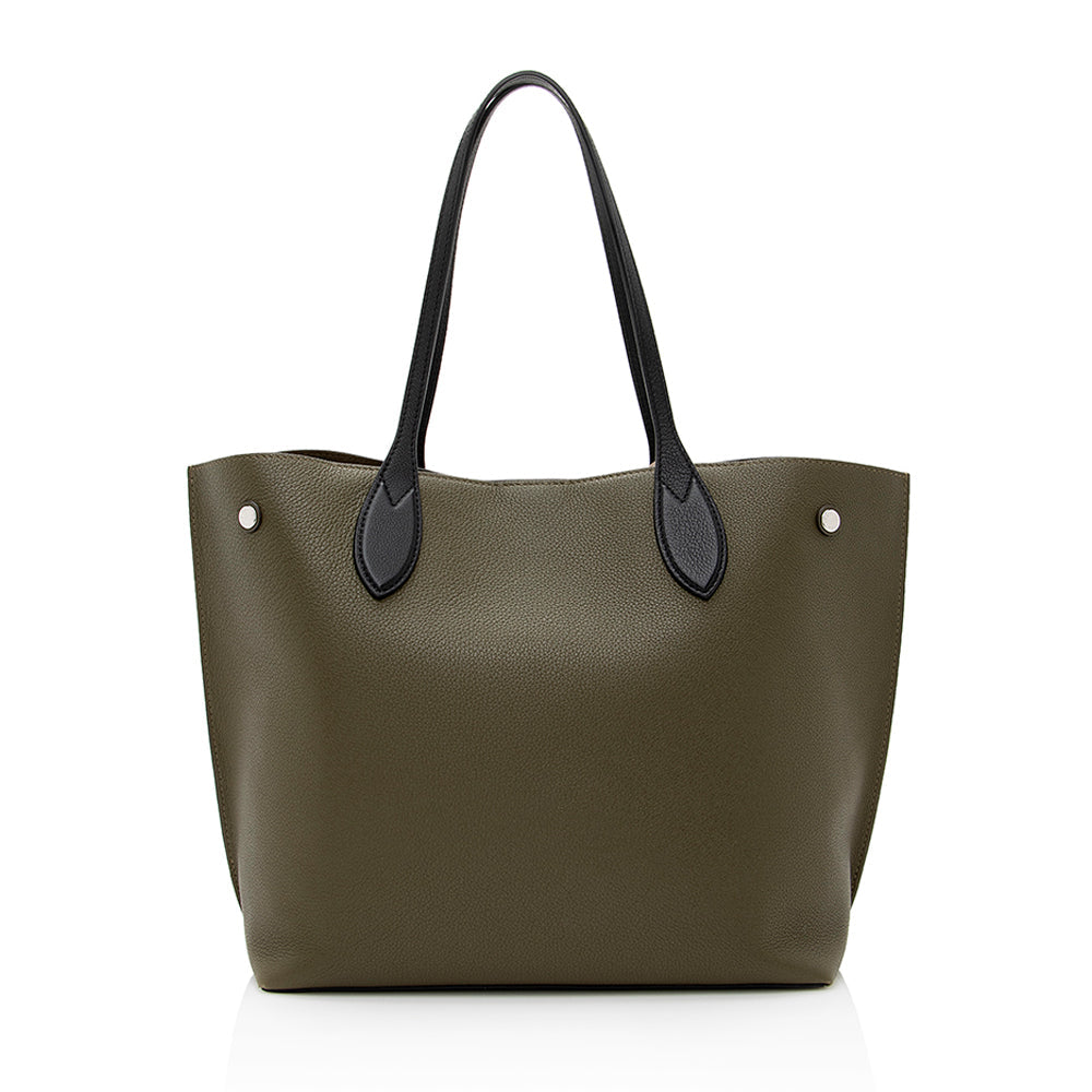 Louis Vuitton Calfskin Lockme Go Tote (SHF-21691)