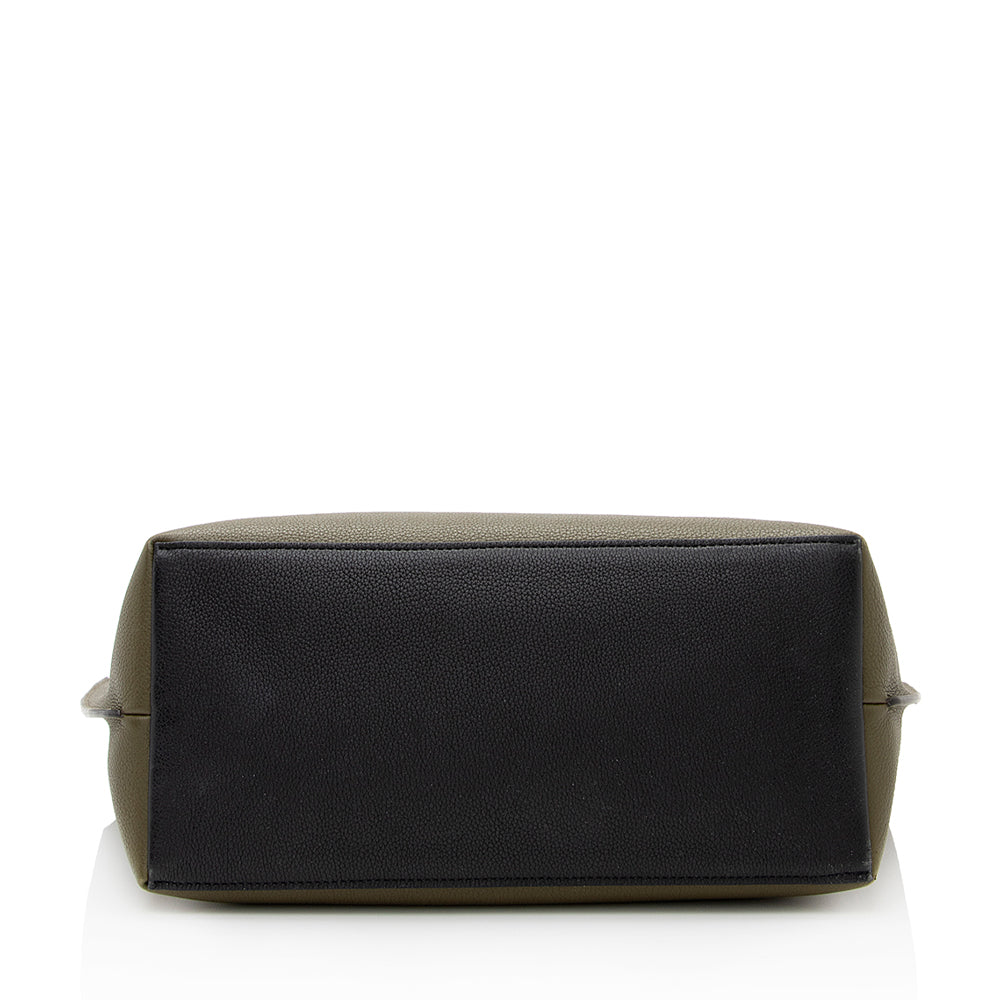 Louis Vuitton Calfskin Lockme Go Tote (SHF-21691)