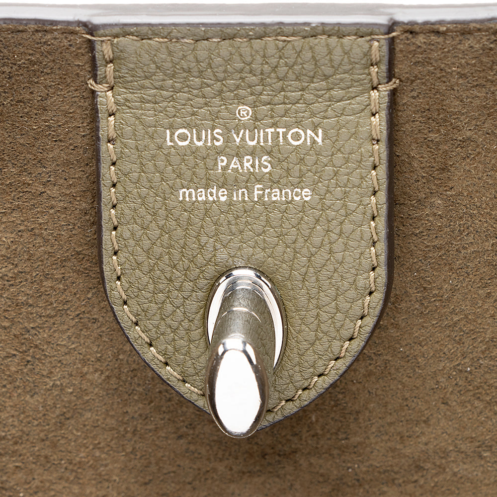 Louis Vuitton Calfskin Lockme Go Tote (SHF-21691)