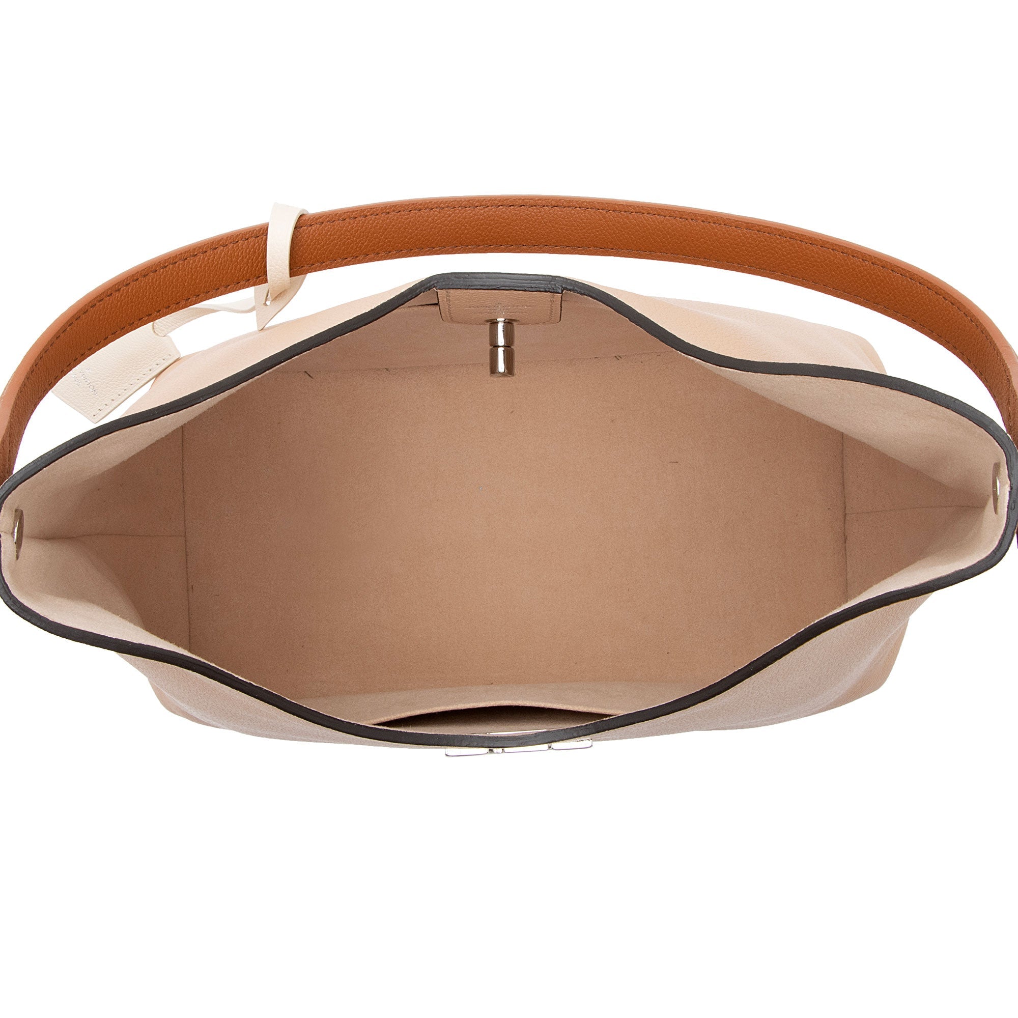 Louis Vuitton Calfskin Lockme Hobo (SHF-qylTpe)