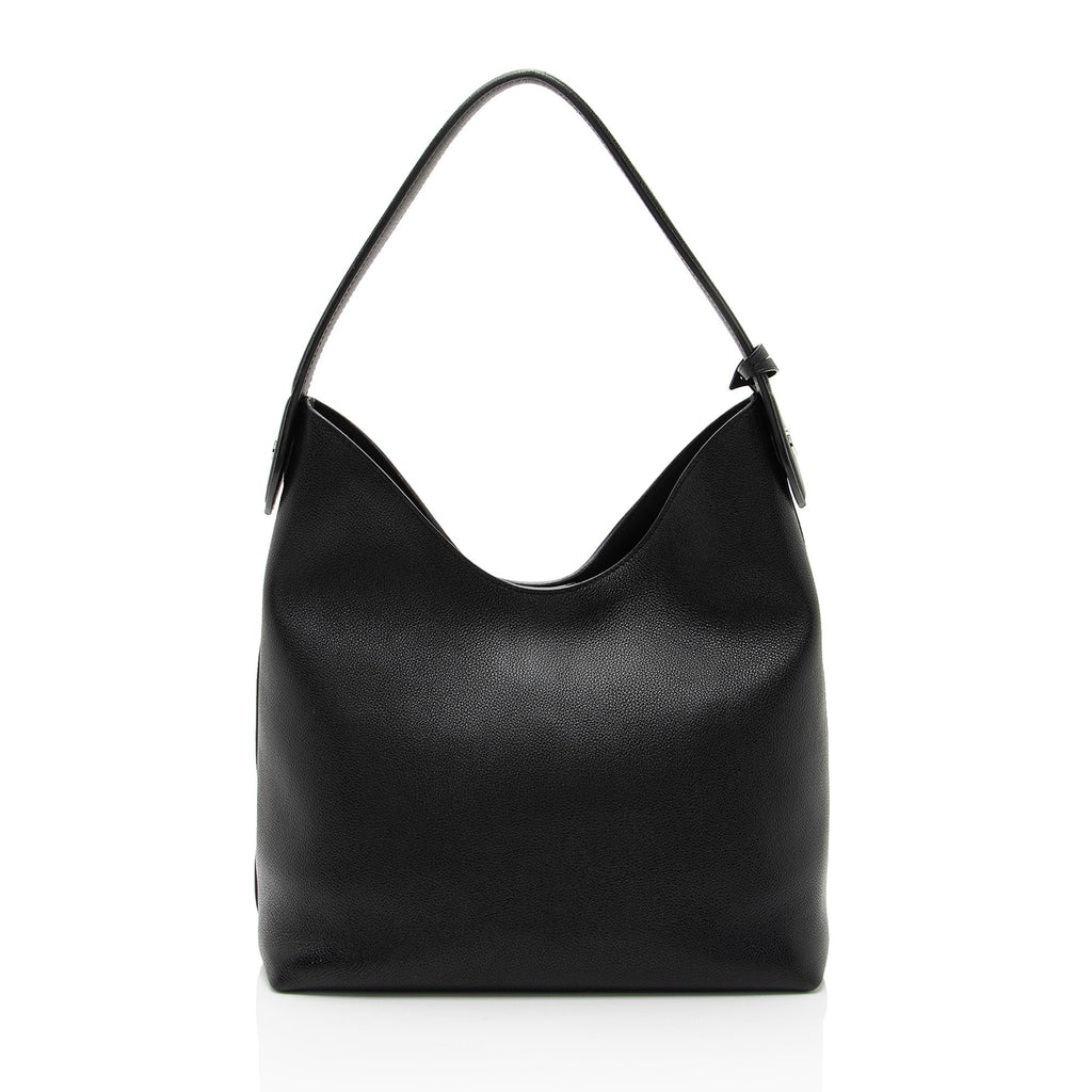 Louis Vuitton Calfskin Lockme Hobo (SHF-7tQkNs)
