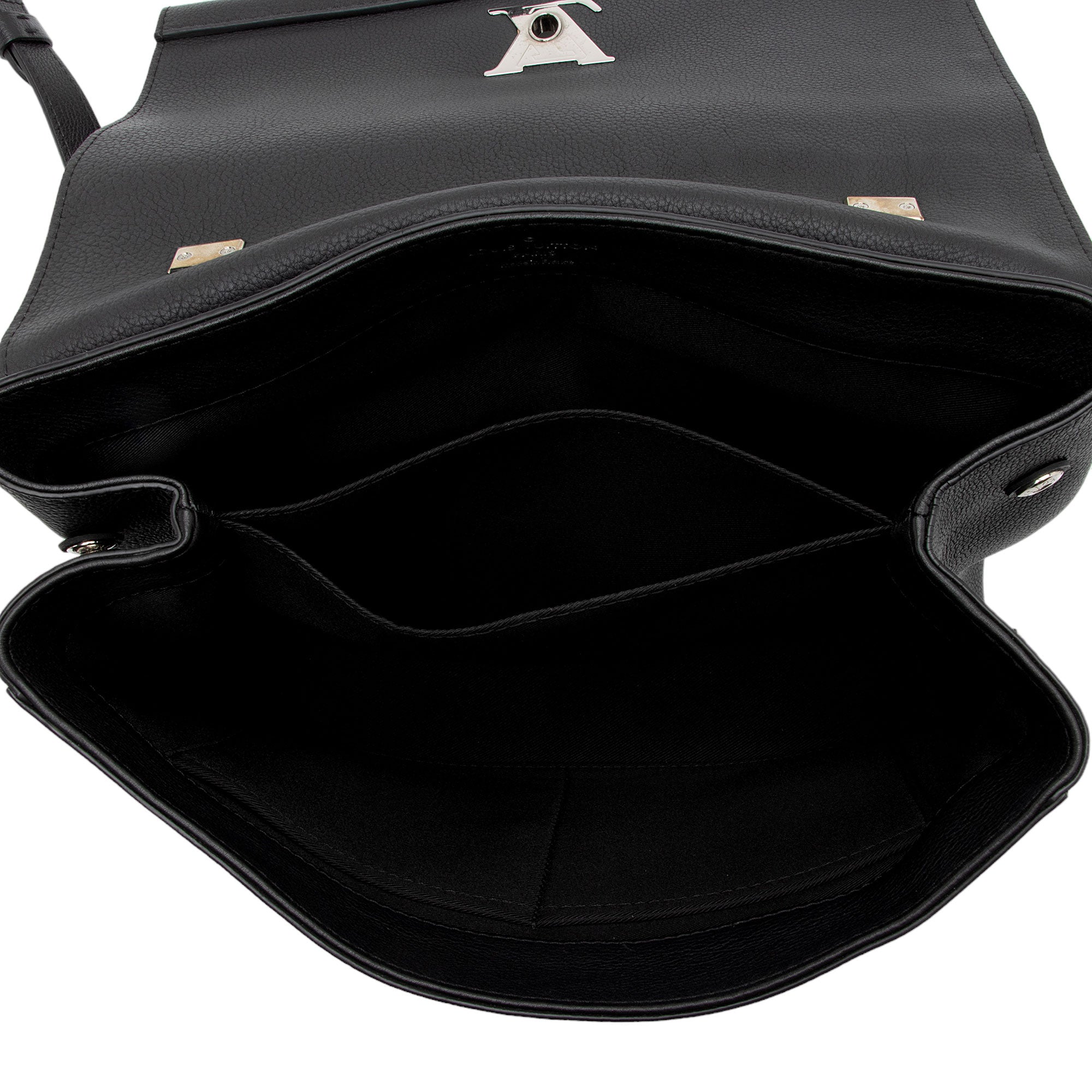 Louis Vuitton Calfskin Lockme II Satchel (SHF-Dcfekl)