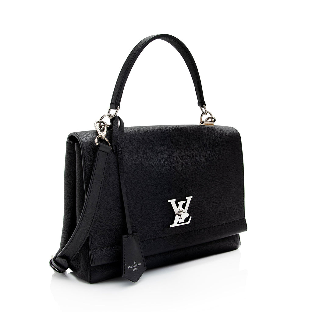Louis Vuitton Calfskin Lockme II Satchel (SHF-Dcfekl)