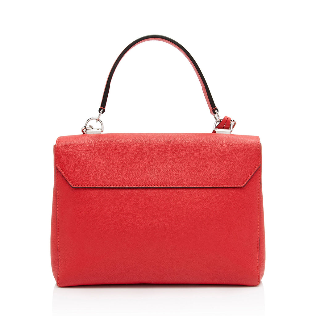 Louis Vuitton Calfskin Lockme II Satchel (SHF-0LzCcY)