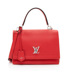 Louis Vuitton Calfskin Lockme II Satchel (SHF-0LzCcY)