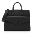 Louis Vuitton Calfskin Lockme Tote (SHF-21403)