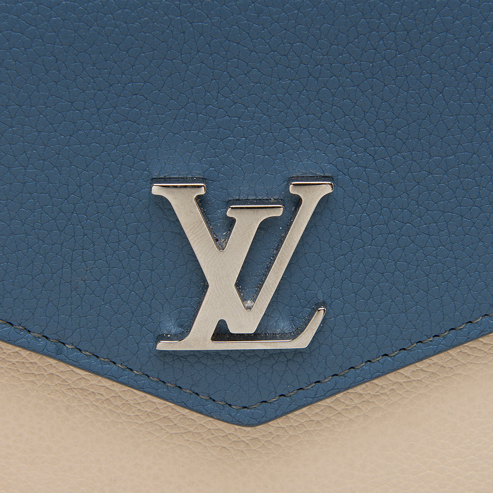 Louis Vuitton Calfskin Lockme Wallet (SHF-12997)