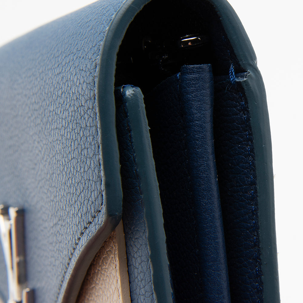 Louis Vuitton Calfskin Lockme Wallet (SHF-12997)