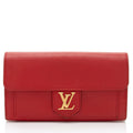 Louis Vuitton Calfskin Lockme Wallet