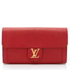Louis Vuitton Calfskin Lockme Wallet