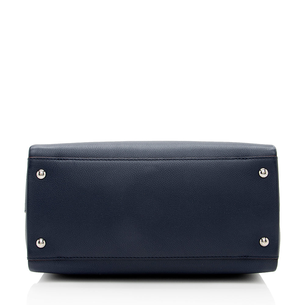 Louis Vuitton Calfskin Lockmeto Tote (SHF-19208)