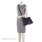 Louis Vuitton Calfskin Lockmeto Tote (SHF-19208)