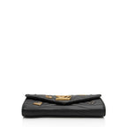 Louis Vuitton Calfskin Love Lock New Wave Long Wallet (SHF-EBv76D)