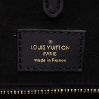 Louis Vuitton Calfskin Monogram Canvas Fold Tote MM (SHF-DEf7bl)